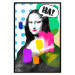 Poster Mona Lisa Pop Art - portrait of a woman in an abstract colorful motif 122378 additionalThumb 24