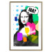 Poster Mona Lisa Pop Art - portrait of a woman in an abstract colorful motif 122378 additionalThumb 16
