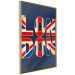 Wall Poster City of Culture - design with UK flag motif and icon background 123578 additionalThumb 14
