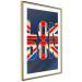 Wall Poster City of Culture - design with UK flag motif and icon background 123578 additionalThumb 8
