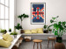 Wall Poster City of Culture - design with UK flag motif and icon background 123578 additionalThumb 22