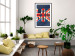 Wall Poster City of Culture - design with UK flag motif and icon background 123578 additionalThumb 6