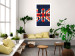 Wall Poster City of Culture - design with UK flag motif and icon background 123578 additionalThumb 4