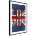 Wall Poster City of Culture - design with UK flag motif and icon background 123578 additionalThumb 11