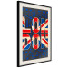 Wall Poster City of Culture - design with UK flag motif and icon background 123578 additionalThumb 3