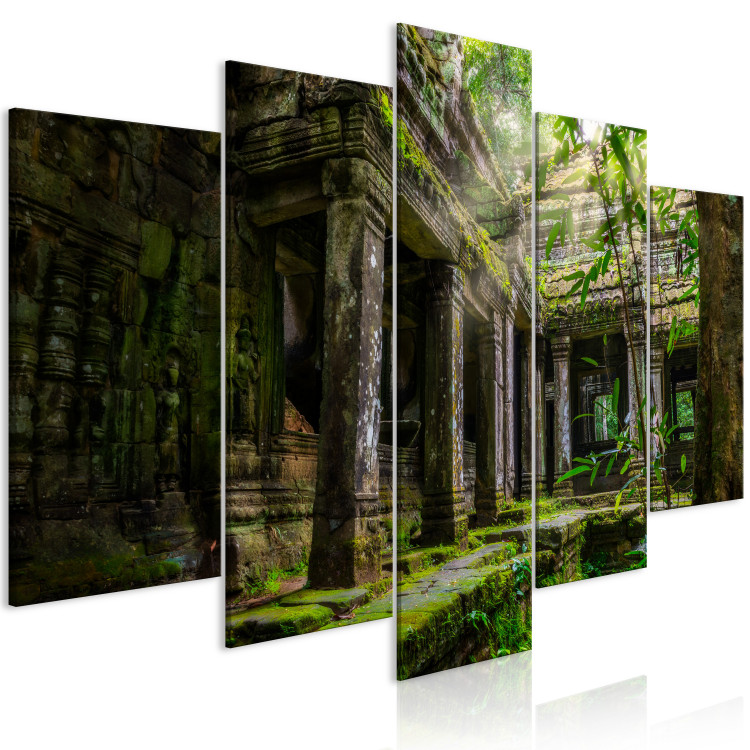 Canvas Print Preah Khan in Angkor Wat - photography with architecture and jungle 124378 additionalImage 2