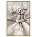 Wall Poster Loving Thoughts - light sculpture of a boy as an angel with wings 125178 additionalThumb 20