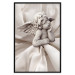 Wall Poster Loving Thoughts - light sculpture of a boy as an angel with wings 125178 additionalThumb 24