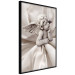 Wall Poster Loving Thoughts - light sculpture of a boy as an angel with wings 125178 additionalThumb 12