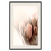 Poster Spring Mist - composition of colorful tulips against a bright glow 126678 additionalThumb 19