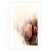 Poster Spring Mist - composition of colorful tulips against a bright glow 126678 additionalThumb 25