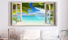 Large canvas print Window: Sea View II [Large Format] 128678 additionalThumb 6