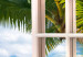 Large canvas print Window: Sea View II [Large Format] 128678 additionalThumb 4