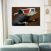 Canvas Print Rat in 3D Glasses (Banksy) - street art of a whimsical animal 132478 additionalThumb 11