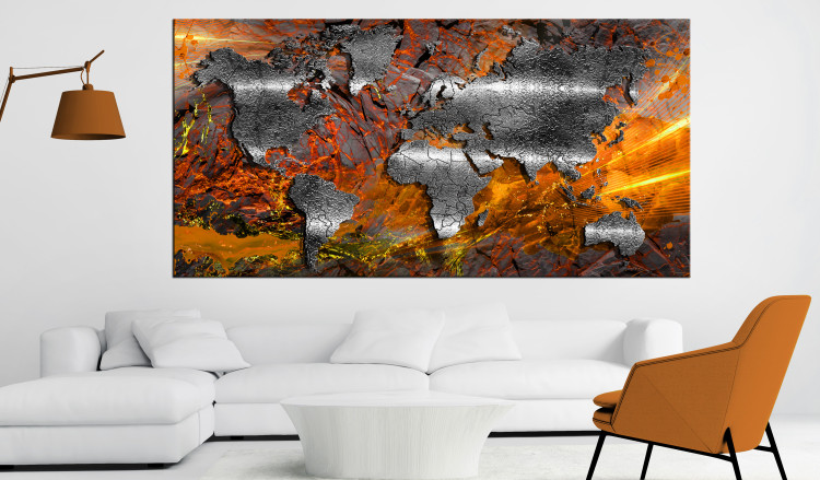 Large canvas print Earth's Elements - First Variant II [Large Format] 134878 additionalImage 6