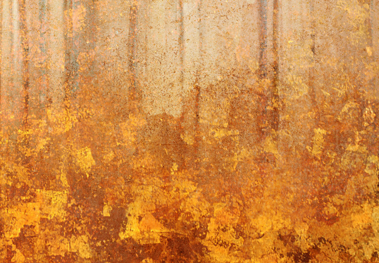 Canvas Apparition (1-piece) Vertical - abstract golden leaf texture 135378 additionalImage 4