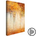 Canvas Apparition (1-piece) Vertical - abstract golden leaf texture 135378 additionalThumb 6
