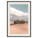 Poster Sweet Tuscany - warm landscape of a field against trees and clouds 135878 additionalThumb 18