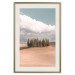 Poster Sweet Tuscany - warm landscape of a field against trees and clouds 135878 additionalThumb 19