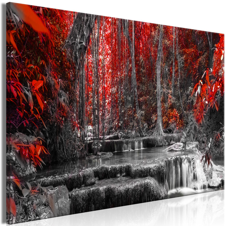 Large canvas print Infernal Waterfall [Large Format] 137578 additionalImage 3