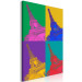 Canvas Colorful Paris (1-piece) - collage with the Eiffel Tower in pop-art style 144778 additionalThumb 2