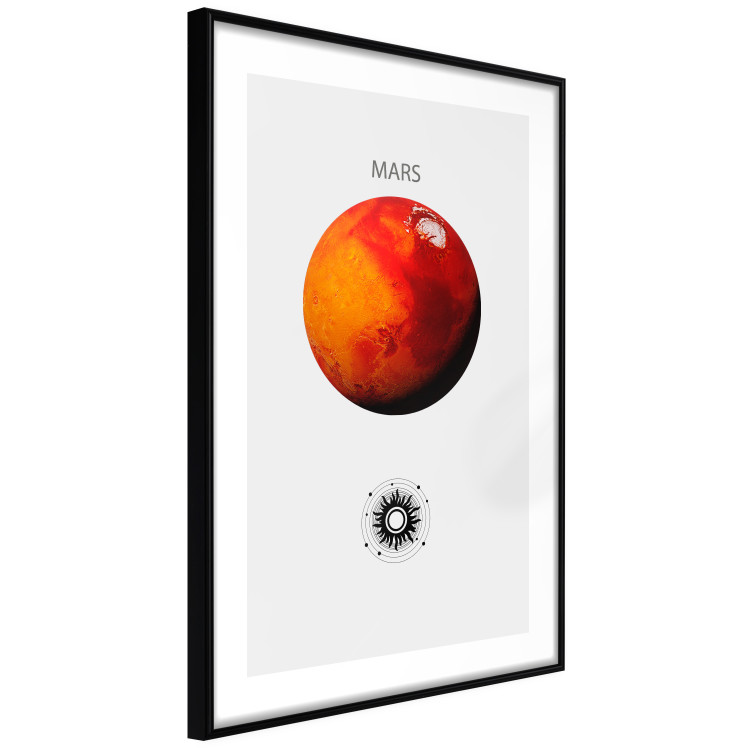 Wall Poster Red Planet - Mars and Abstract Composition with Solar System II 146478 additionalImage 8