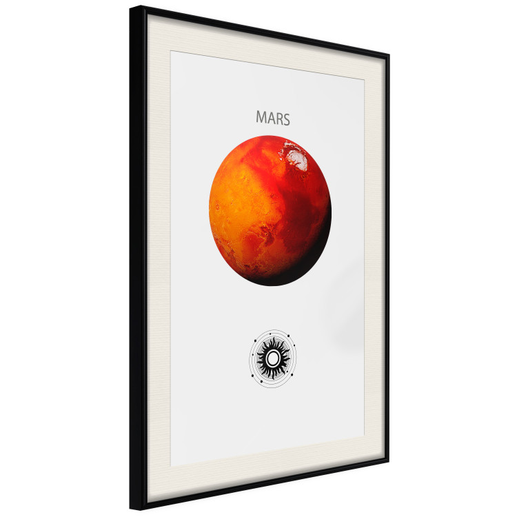 Wall Poster Red Planet - Mars and Abstract Composition with Solar System II 146478 additionalImage 15