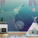 Wall Mural Space Adventure - Interplanetary Rocket Illustration 148478 additionalThumb 6