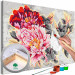 Paint by number Peonies - Bouquet of Delicate Pink and Red Flowers 148878