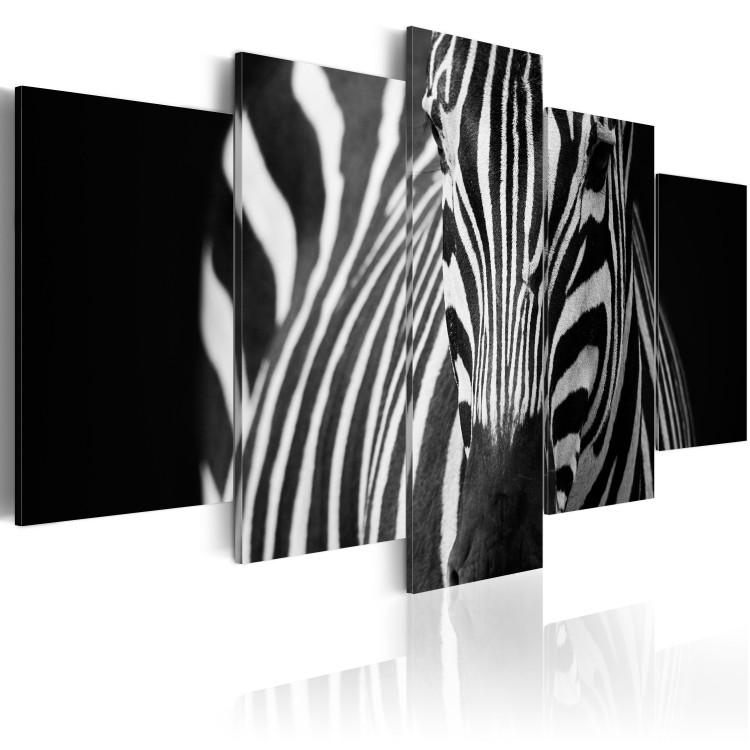 Canvas Print Zebra look 58478 additionalImage 2