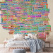 Wall Mural From Sea to Tatras - Map of Poland with Colorful City Names in Gradient 60078 additionalThumb 2