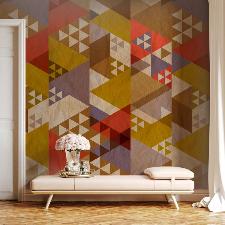 Modern Wallpaper Magma Patchwork 89178