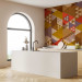 Modern Wallpaper Magma Patchwork 89178 additionalThumb 7