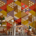 Modern Wallpaper Magma Patchwork 89178 additionalThumb 4