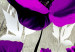 Acrylic print Meadow: Purple Poppies [Glass] 92378 additionalThumb 4