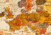 Decorative Pinboard Retro World Map [Cork Map] 107188 additionalThumb 6