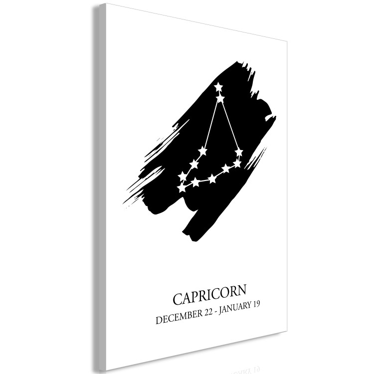 Canvas Art Print Zodiac Signs: Capricorn (1 Part) Vertical 114788 additionalImage 2