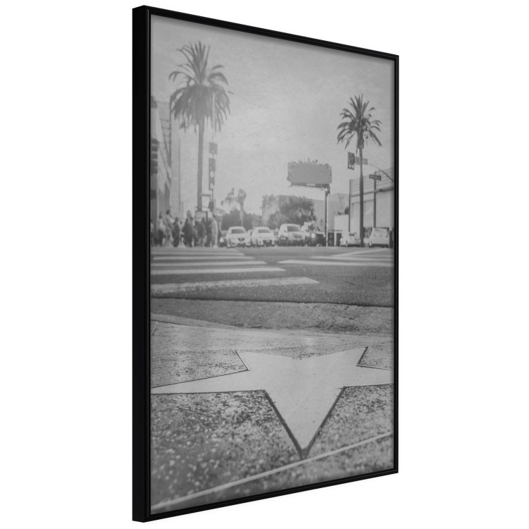 Poster Walk of Fame - black and white landscape of the famous street in Los Angeles 116488 additionalImage 12
