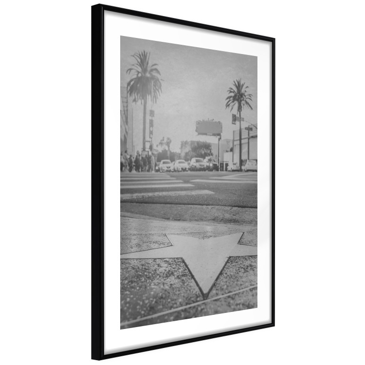 Poster Walk of Fame - black and white landscape of the famous street in Los Angeles 116488 additionalImage 13