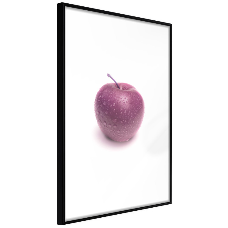 Wall Poster Apple - red fruit with water droplets on a solid white background 116788 additionalImage 11