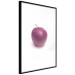 Wall Poster Apple - red fruit with water droplets on a solid white background 116788 additionalThumb 11