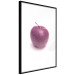 Wall Poster Apple - red fruit with water droplets on a solid white background 116788 additionalThumb 10