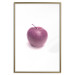 Wall Poster Apple - red fruit with water droplets on a solid white background 116788 additionalThumb 14