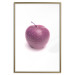 Wall Poster Apple - red fruit with water droplets on a solid white background 116788 additionalThumb 16