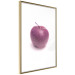 Wall Poster Apple - red fruit with water droplets on a solid white background 116788 additionalThumb 12