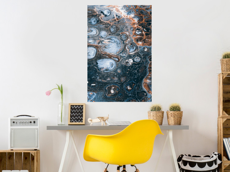 Wall Poster Ocean of Spots - artistic abstraction filled with colorful streaks 117788 additionalImage 24