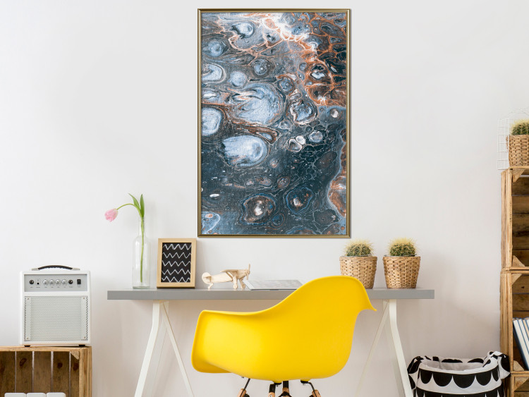 Wall Poster Ocean of Spots - artistic abstraction filled with colorful streaks 117788 additionalImage 5