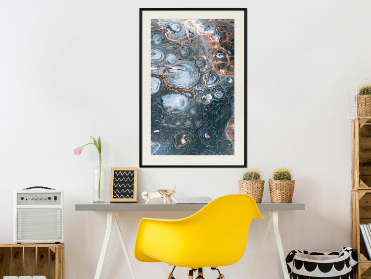 Wall Poster Ocean of Spots - artistic abstraction filled with colorful streaks 117788 additionalImage 22
