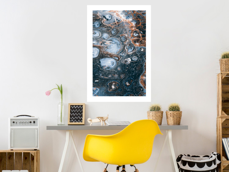 Wall Poster Ocean of Spots - artistic abstraction filled with colorful streaks 117788 additionalImage 2
