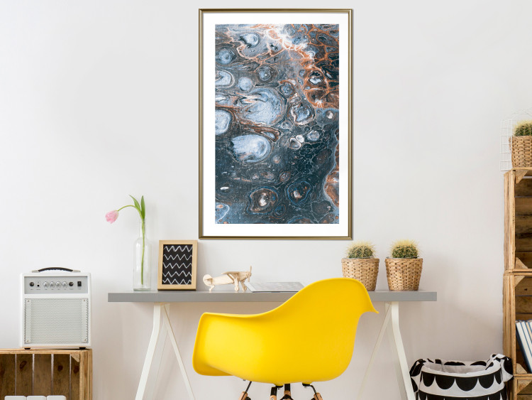 Wall Poster Ocean of Spots - artistic abstraction filled with colorful streaks 117788 additionalImage 15